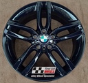 R579GB EXCHANGE SERVICE - BMW 1 2 SERIES 4x18" GENUINE STYLE 461M GLOSS BLACK ALLOY WHEELS