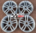 R579S EXCHANGE SERVICE - BMW 1 2 SERIES 4x18" GENUINE STYLE 461M SILVER ALLOY WHEELS