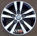 R573DCB EXCHANGE SERVICE - BMW 1 2 SERIES 4x17" GENUINE STYLE 655 GLOSS BLACK DIAMOND CUT ALLOY WHEELS