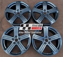 R564A EXCHANGE SERVICE - VW GOLF R MK7 4x18" GENUINE CADIZ ANTHRACITE ALLOY WHEELS