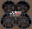 R561GB EXCHANGE SERVICE - FORD FOCUS ST 4x19" GENUINE 5 TWIN SPOKE GLOSS BLACK ALLOY WHEELS