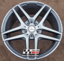 R551DCG EXCHANGE SERVICE - MERCEDES S CLASS 4x19" GENUINE AMG GREY DIAMOND CUT ALLOY WHEELS