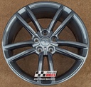 R542G EXCHANGE SERVICE - TESLA MODEL S 4x19" GENUINE SONIC GREY ALLOY WHEELS