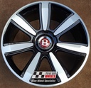 R539DCB EXCHANGE SERVICE - BENTLEY CONTINENTAL GT 4x21" GENUINE 9 SPOKE GLOSS BLACK DIAMOND CUT ALLOY WHEELS