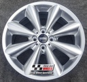 R530S EXCHANGE SERVICE - MINI COOPER S 4x17" GENUINE R121 CONICAL SILVER ALLOY WHEELS