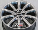 R519S EXCHANGE SERVICE - MINI COOPER S 4x17" GENUINE 499 COSMOS SILVER ALLOY WHEELS