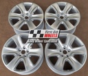 R515S EXCHANGE SERVICE - JAGUAR XF 4x18" GENUINE CYGNUS SILVER ALLOY WHEELS