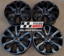 R511GB EXCHANGE SERVICE - RANGE ROVER L405 4x20" GENUINE STYLE 502 GLOSS BLACK ALLOY WHEELS