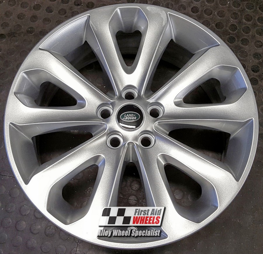 R511S EXCHANGE SERVICE - RANGE ROVER L405 4x20" GENUINE STYLE 502 SILVER ALLOY WHEELS