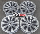 R510S EXCHANGE SERVICE - TESLA MODEL X 4x20" GENUINE SLIPSTREAM SILVER ALLOY WHEELS