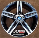 R498DCB EXCHANGE SERVICE - BMW 1 2 SERIES 4x17" GENUINE STYLE 379 GLOSS BLACK DIAMOND CUT ALLOY WHEELS