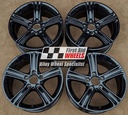 R463GB EXCHANGE SERVICE - BMW 3/4 SERIES 4x17" GENUINE STYLE 393 GLOSS BLACK ALLOY WHEELS