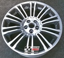 R445DCG EXCHANGE SERVICE - RANGE ROVER EVOQUE 4x19" GENUINE STYLE 5 GREY DIAMOND CUT ALLOY WHEELS