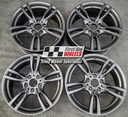 R421A EXCHANGE SERVICE - BMW 3 / 4 SERIES 4x18" GENUINE 400M ANTHRACITE GREY ALLOY WHEELS