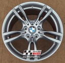 R421FG EXCHANGE SERVICE - BMW 3 / 4 SERIES 4x18" GENUINE 400M FERRIC GREY ALLOY WHEELS