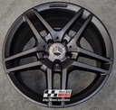 R409SB EXCHANGE SERVICE - MERCEDES E CLASS S212 W212 4x18" AMG SATIN BLACK ALLOY WHEELS