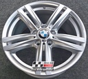 R400S EXCHANGE SERVICE - BMW 1 2 SERIES 4x18" GENUINE STYLE 386M SILVER ALLOY WHEELS