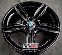 R379GB EXCHANGE SERVICE - BMW 5 6 SERIES 4x19" GENUINE STYLE 351M GLOSS BLACK ALLOY WHEELS