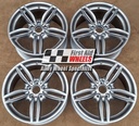 R379FG EXCHANGE SERVICE - BMW 5 6 SERIES 4x19" GENUINE STYLE 351M FERRIC GREY ALLOY WHEELS