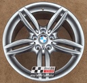 R379FG EXCHANGE SERVICE - BMW 5 6 SERIES 4x19" GENUINE STYLE 351M FERRIC GREY ALLOY WHEELS