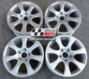 R364S EXCHANGE SERVICE - BMW 3 SERIES E90 E91 4x17" GENUINE STYLE 185 SILVER ALLOY WHEELS