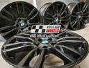 R354CG EXCHANGE SERVICE - BMW 3/4 SERIES 4x19" GENUINE STYLE 403M COARSE GRAPHITE ALLOY WHEELS