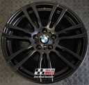 R354SB EXCHANGE SERVICE - BMW 3/4 SERIES 4x19" GENUINE STYLE 403M SATIN BLACK ALLOY WHEELS