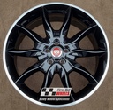 R351DCB EXCHANGE SERVICE - JAGUAR XF 4x20" GENUINE DRACO GLOSS BLACK DIAMOND CUT ALLOY WHEELS