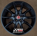 R351SB EXCHANGE SERVICE - JAGUAR XF 4x20" GENUINE DRACO SATIN BLACK ALLOY WHEELS