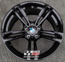 R348GB EXCHANGE SERVICE - BMW M2 M3 M4 4x19" GENUINE STYLE 437M GLOSS BLACK ALLOY WHEELS