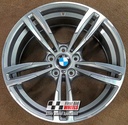 R348DFG EXCHANGE SERVICE - BMW M2 M3 M4 4x19" GENUINE STYLE 437M FERRIC GREY DIAMOND CUT ALLOY WHEELS