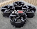 R335GB EXCHANGE SERVICE - AUDI A5 8T 4x19" GENUINE Y SPOKE GLOSS BLACK ALLOY WHEELS