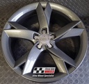 R335A EXCHANGE SERVICE - AUDI A5 8T 4x19" GENUINE Y SPOKE ANTHRACITE ALLOY WHEELS