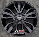 R306SB EXCHANGE SERVICE - RANGE ROVER SPORT 4x21" GENUINE STYLE 507 SATIN BLACK ALLOY WHEELS