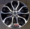 R306DCB EXCHANGE SERVICE - RANGE ROVER SPORT 4x21" GENUINE STYLE 507 GLOSS BLACK DIAMOND CUT ALLOY WHEELS