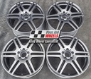 R288G EXCHANGE SERVICE - MERCEDES E CLASS W212 4x18" GENUINE AMG GREY ALLOY WHEELS