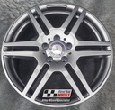 R288G EXCHANGE SERVICE - MERCEDES E CLASS W212 4x18" GENUINE AMG GREY ALLOY WHEELS