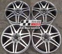 R287DCG EXCHANGE SERVICE - MERCEDES E CLASS A207 C207 4x19" GENUINE AMG GREY DIAMOND CUT ALLOY WHEELS