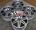 R287DCG EXCHANGE SERVICE - MERCEDES E CLASS A207 C207 4x19" GENUINE AMG GREY DIAMOND CUT ALLOY WHEELS