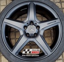 R277SB EXCHANGE SERVICE - MERCEDES A B CLASS 4x18" GENUINE AMG SATIN BLACK ALLOY WHEELS