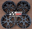 R267SB EXCHANGE SERVICE - BMW M135i M140i M235i 4x18" GENUINE 436M SATIN BLACK ALLOY WHEELS