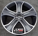 R247DCA EXCHANGE SERVICE - RANGE ROVER SPORT 4x20" ANTHRACITE DIAMOND CUT STYLE 6 ALLOY WHEELS