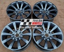 R220CG EXCHANGE SERVICE - BMW 6 SERIES 4x19" GENUINE STYLE 218 COURSE GRAPHITE ALLOY WHEELS