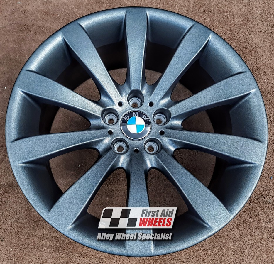 R220LSS EXCHANGE SERVICE - BMW 6 SERIES 4x19" GENUINE STYLE 218 SATIN LOTUS SPARKLE ALLOY WHEELS