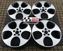 R210DCB EXCHANGE SERVICE - VW GOLF GTI 4x18" GENUINE MONZA GLOSS BLACK DIAMOND CUT ALLOY WHEELS