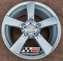 R142S EXCHANGE SERVICE - MAZDA RX8 4x18" GENUINE 5 SPOKE SILVER ALLOY WHEELS