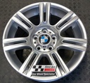 R140S EXCHANGE SERVICE - BMW 3 SERIES 4x17" GENUINE STYLE 194M SILVER ALLOY WHEELS