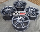 R139G EXCHANGE SERVICE - MERCEDES C-CLASS W204 4x17" AMG GREY ALLOY WHEELS