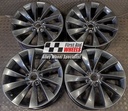 R128A EXCHANGE SERVICE - VW PASSAT CC 4x18" GENUINE INTERLAGOS ANTHRACITE ALLOY WHEELS