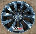 R128CG EXCHANGE SERVICE - VW PASSAT CC 4x18" GENUINE INTERLAGOS COURSE GRAPHITE ALLOY WHEELS